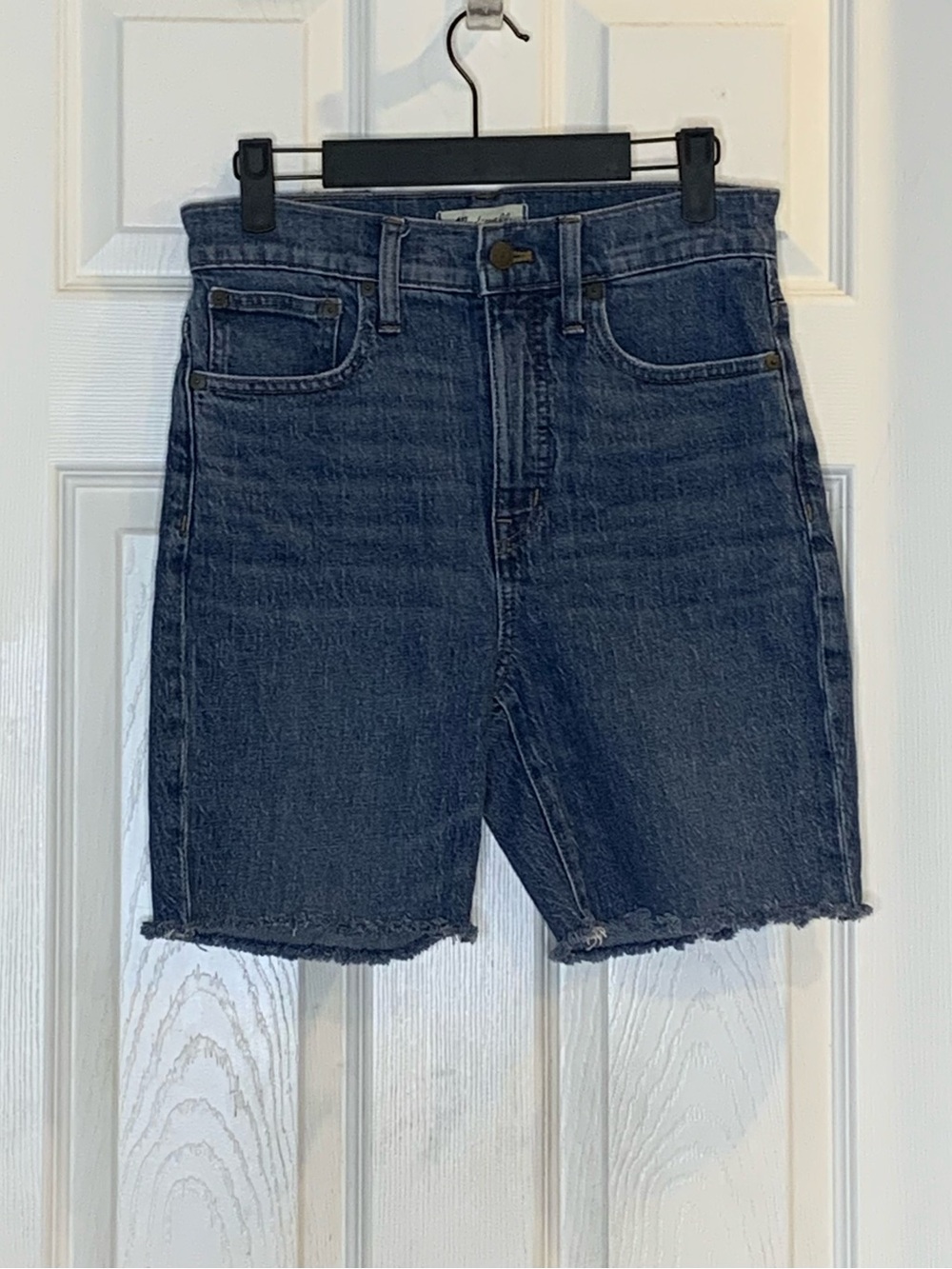 Madewell Classic Straight Jean Shorts High Rise Size 26